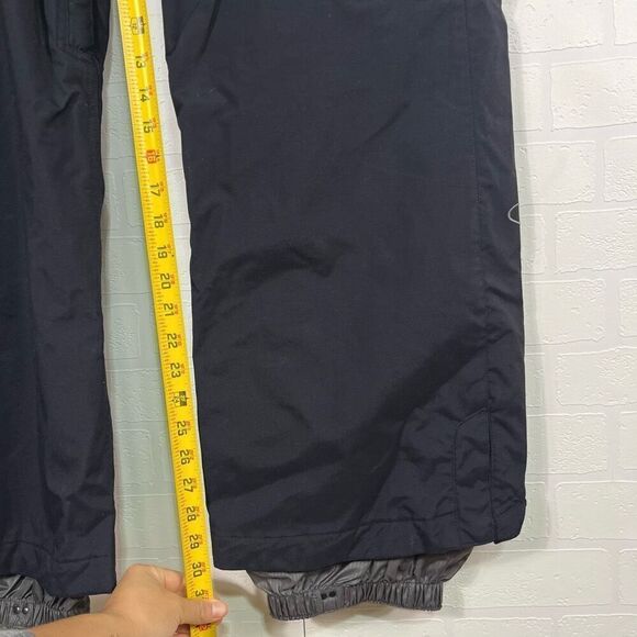 Bonfire Mens Snowboarding Pants Size L Black Cargo Zip Pockets - Picture 11 of 16